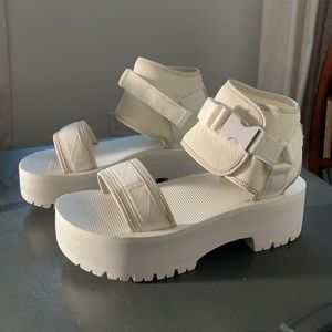 Teva platform sandals